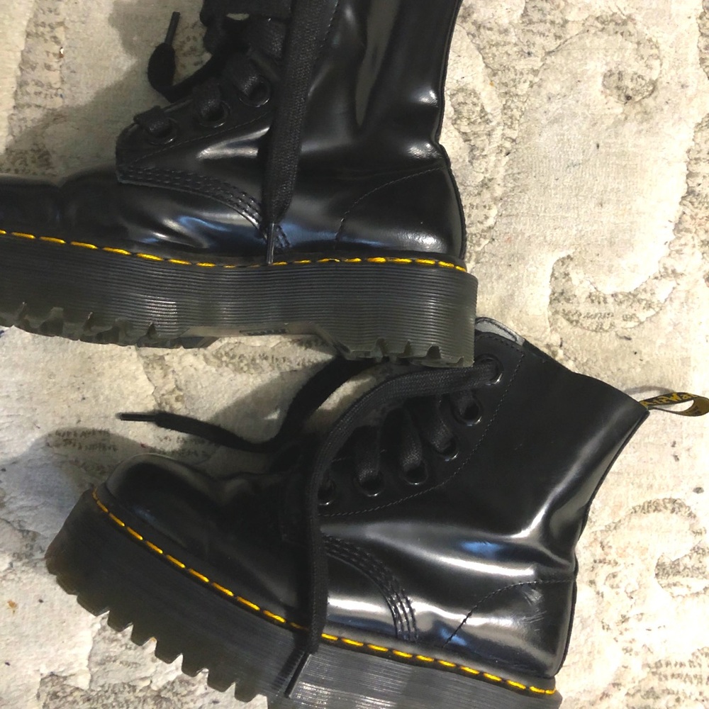 Platform doc martens, perfect condition.